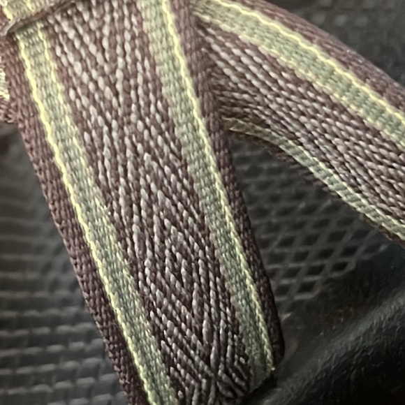 Chaco Classic Z/1 Sandals Men SZ 8 Black Green Vibram Sport Adjustable Open Toe - Picture 14 of 15